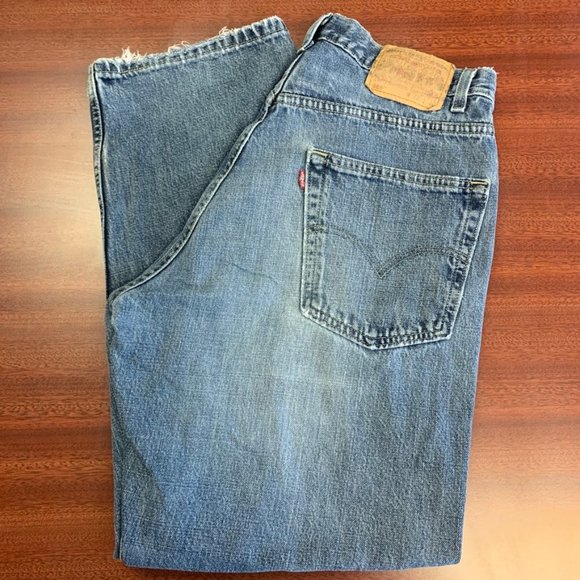 Men's VTG 569 Levi's Loose Straight High Rise Jean - Picture 1 of 9